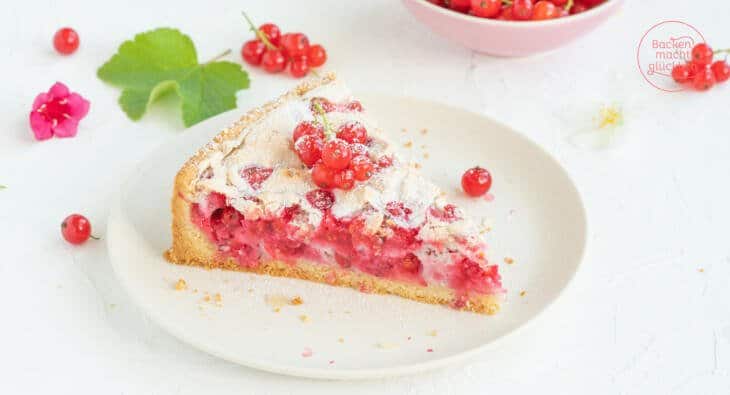 Johannisbeer-Baiser-Kuchen