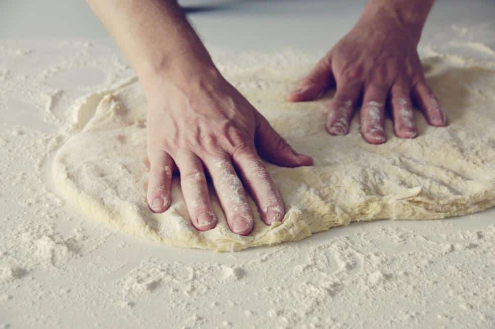 Mürbteig vorbereiten