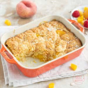 Peach Cobbler mit Pfirischen