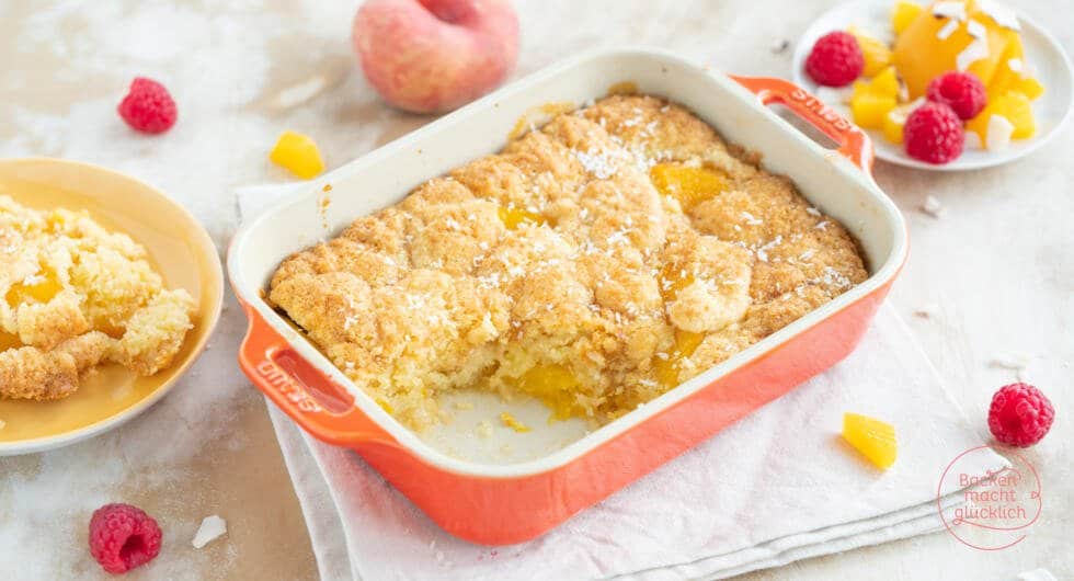 Peach Cobbler Rezept