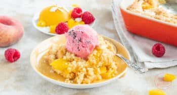 Pfirsich-Cobbler Rezept