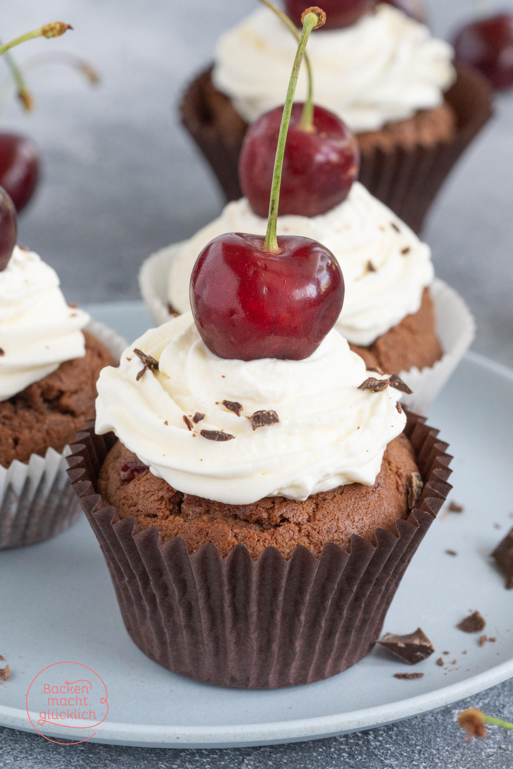 Schwarzwälder Kirsch Cupcakes