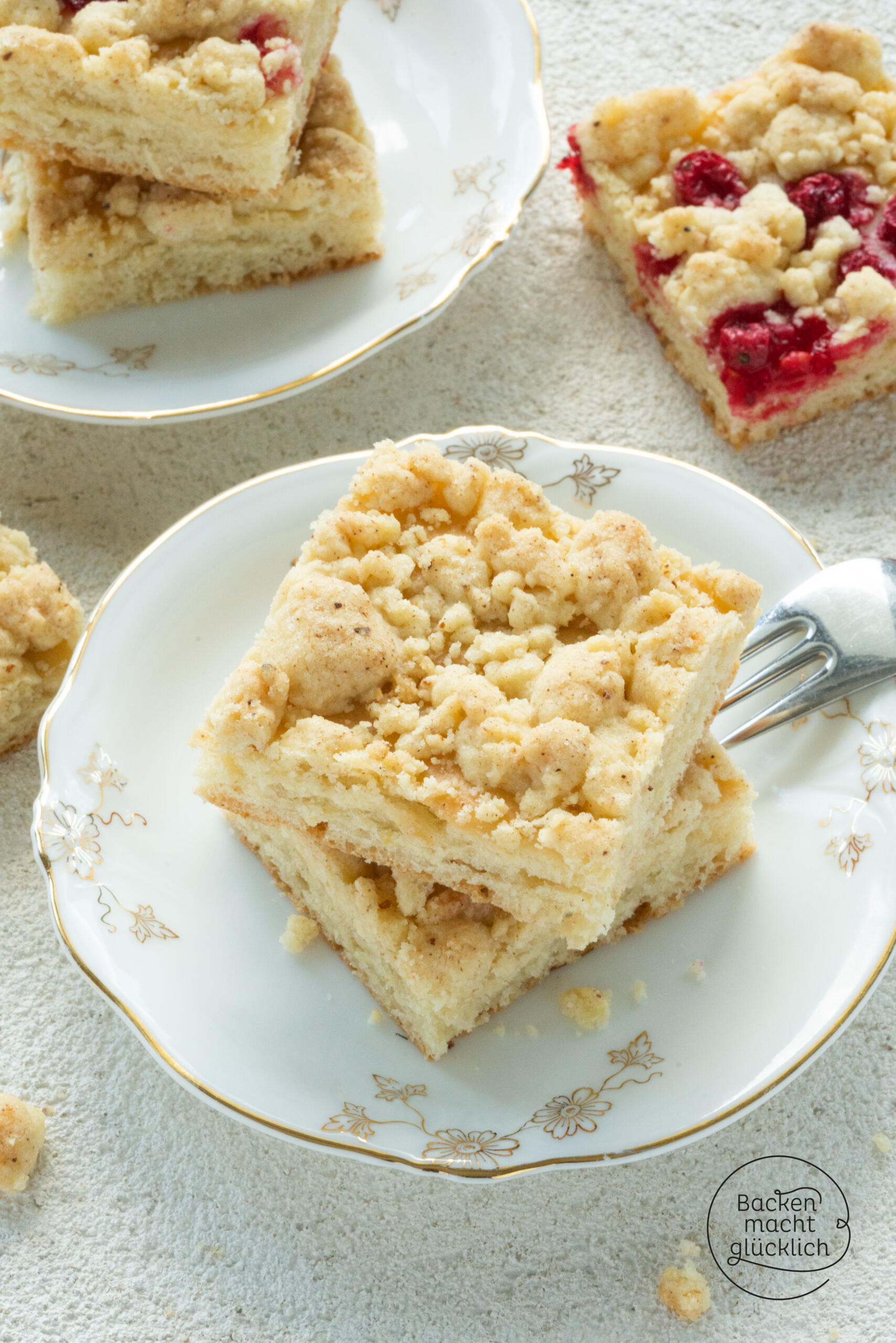 Streuselkuchen ohne Butter und Ei