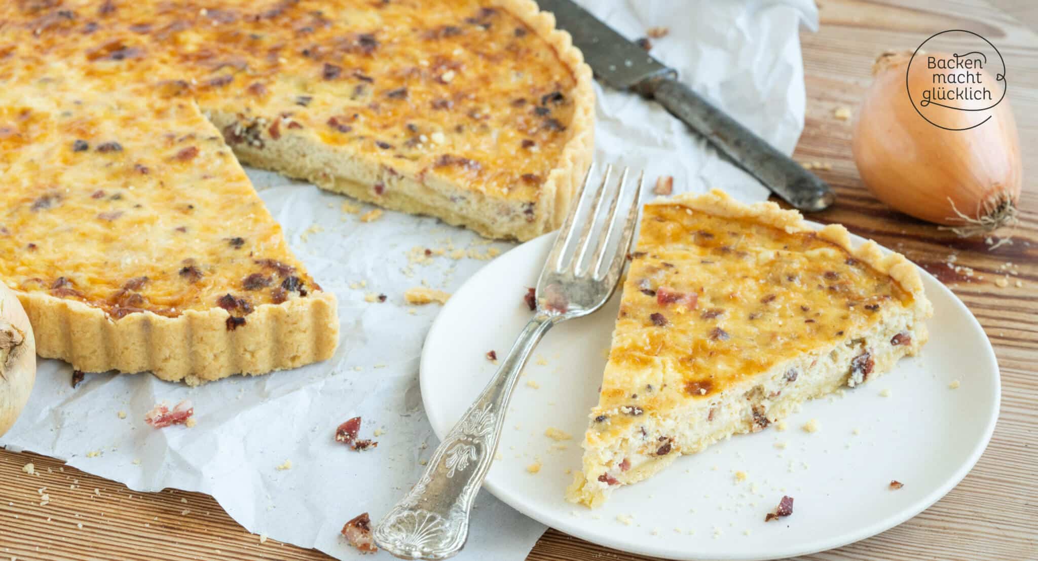 Zwiebelkuchen: Der Klassiker | Backen macht glücklich