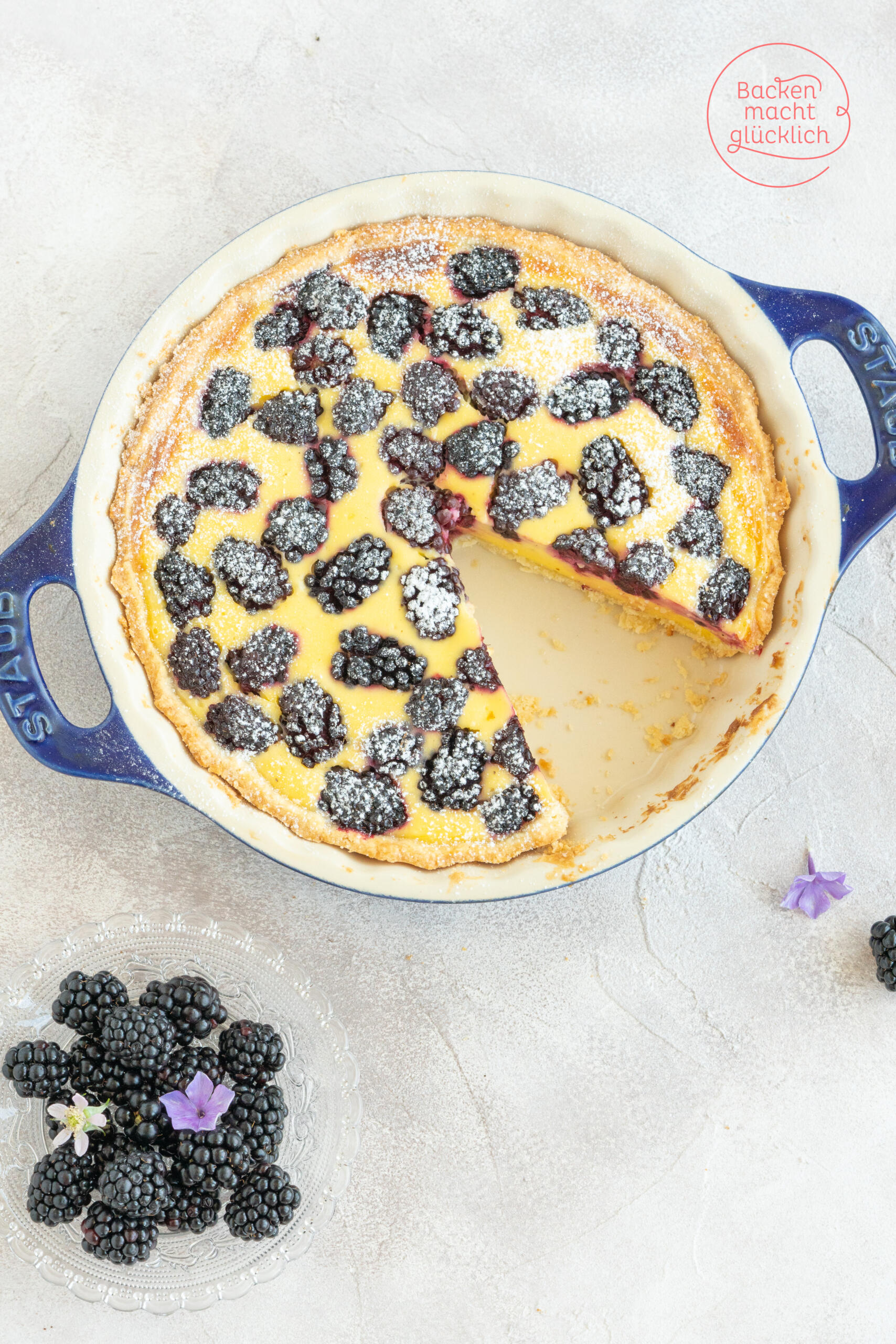 schneller Brombeerkuchen