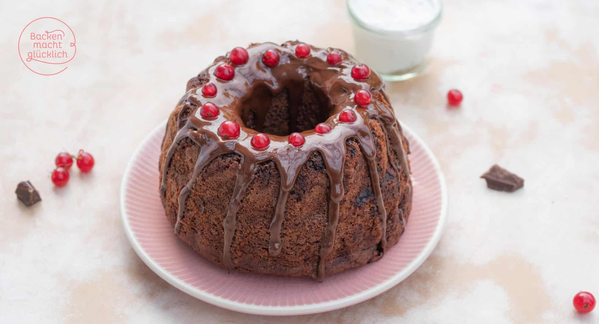 Saftiger Schoko-Joghurt-Kuchen | Backen macht glücklich