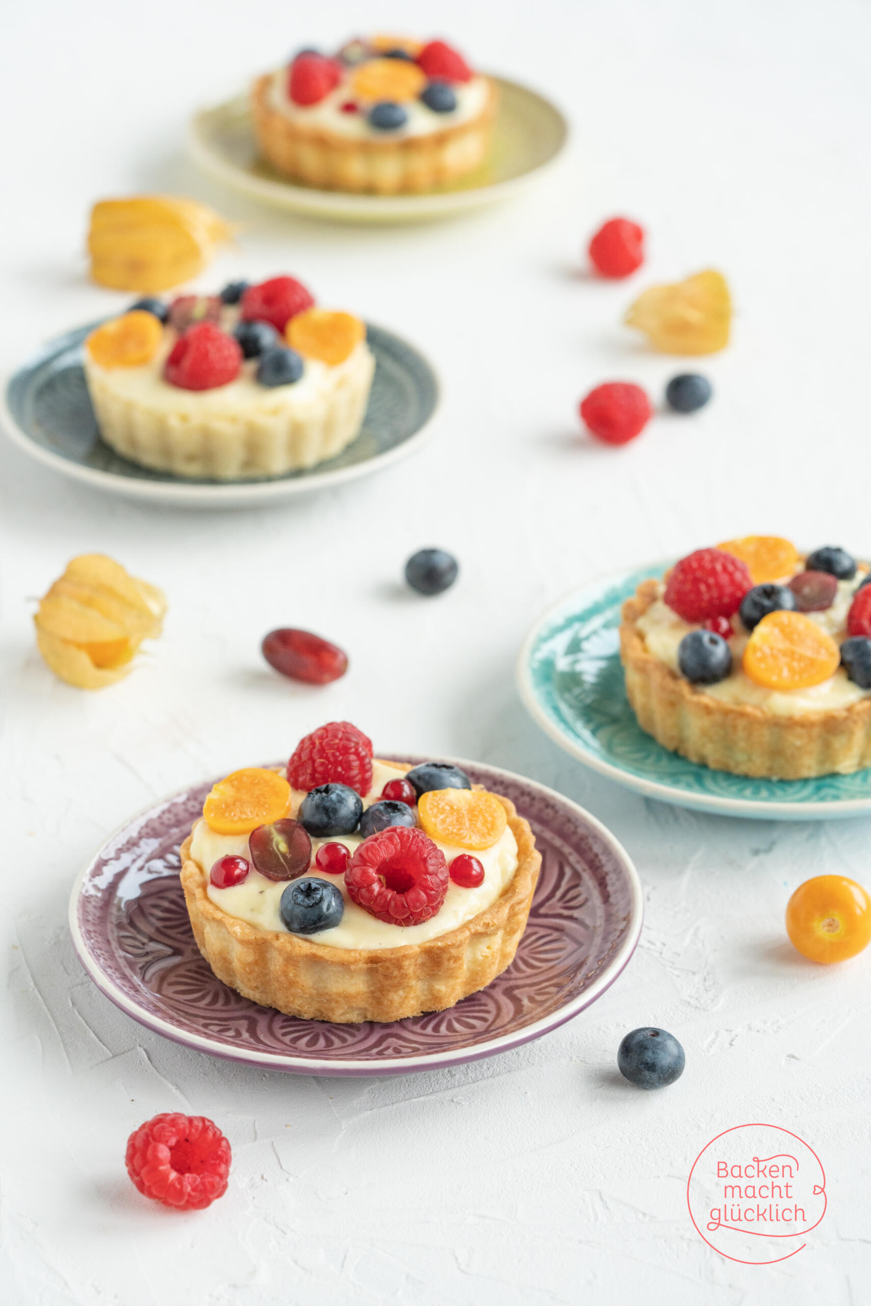 Vanillepudding Tartelettes