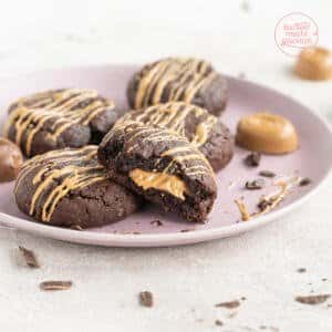 Karamell-Bonbon-Cookies