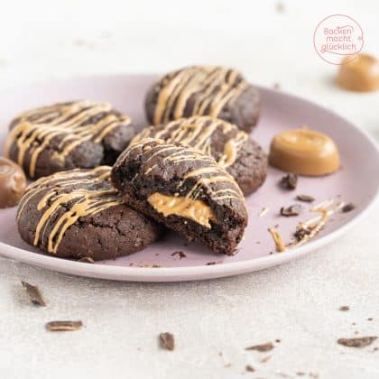 Karamell-Bonbon-Cookies