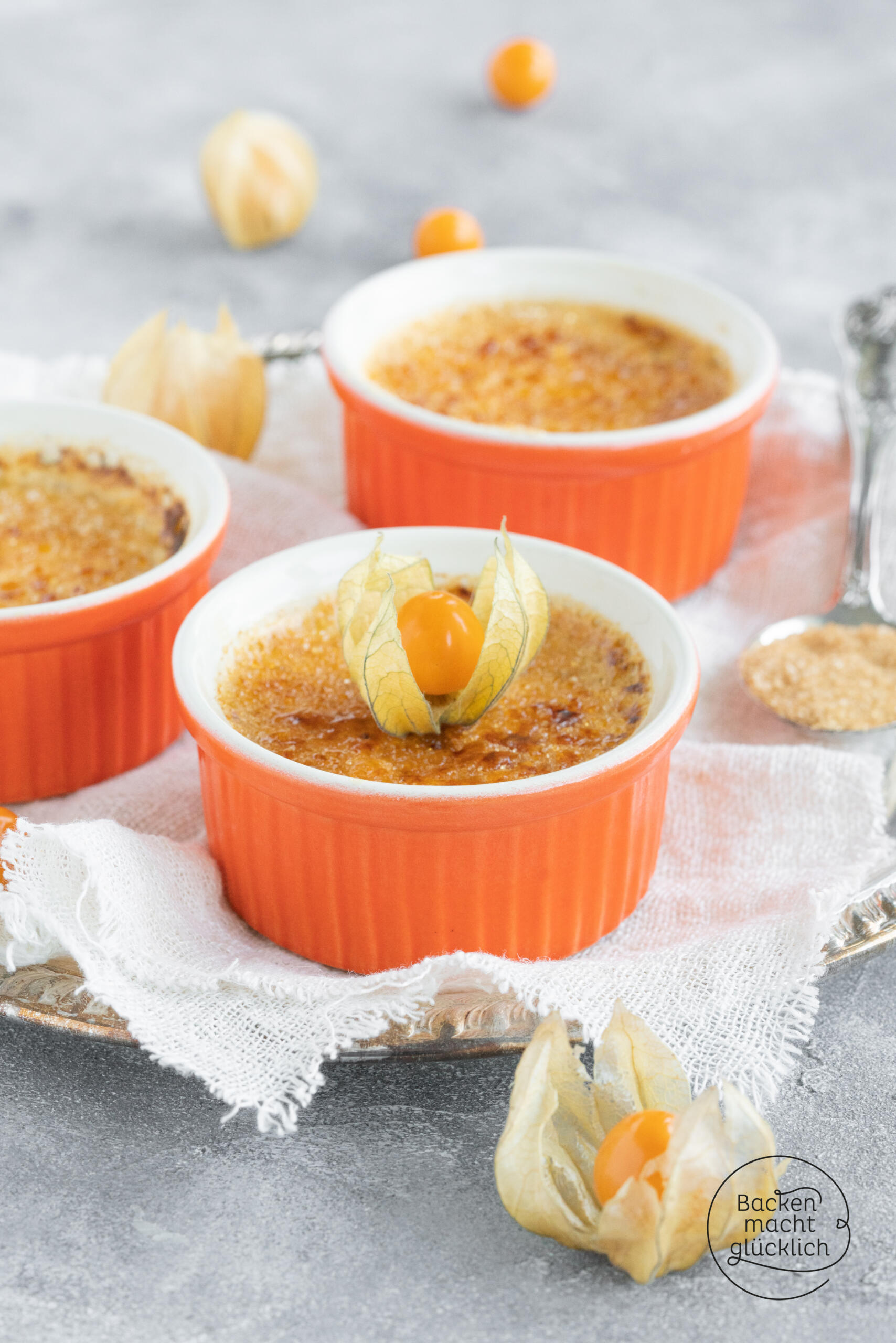 Klassische Creme brulee