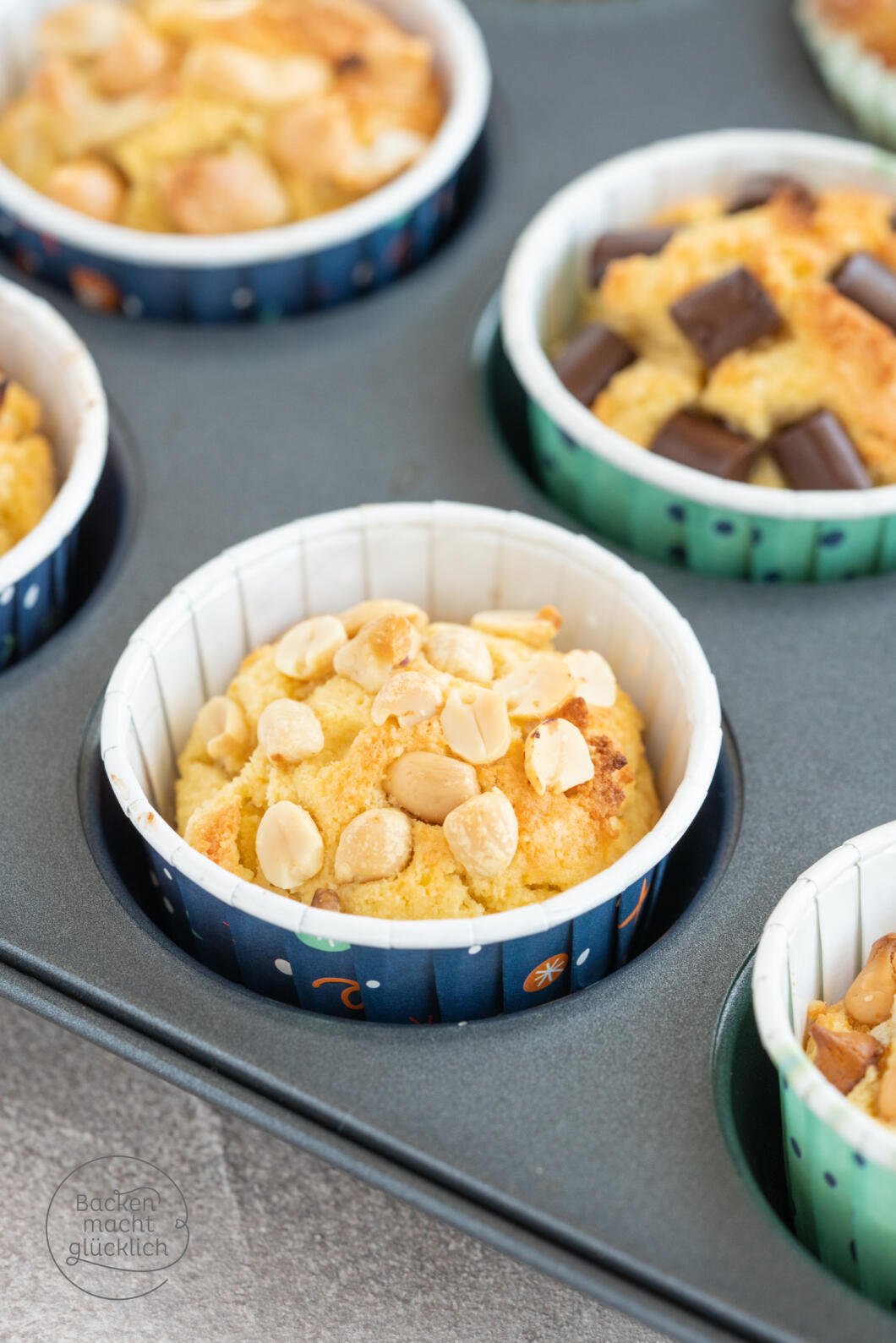 Low Carb Muffins (Grundrezept) Backen macht glücklich