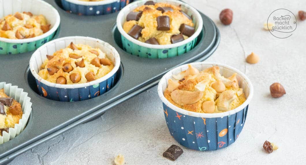 Low Carb Muffins (Grundrezept) Backen macht glücklich