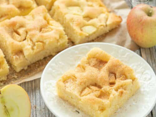 Versunkener Apfelkuchen Vom Blech Backen Macht Glucklich