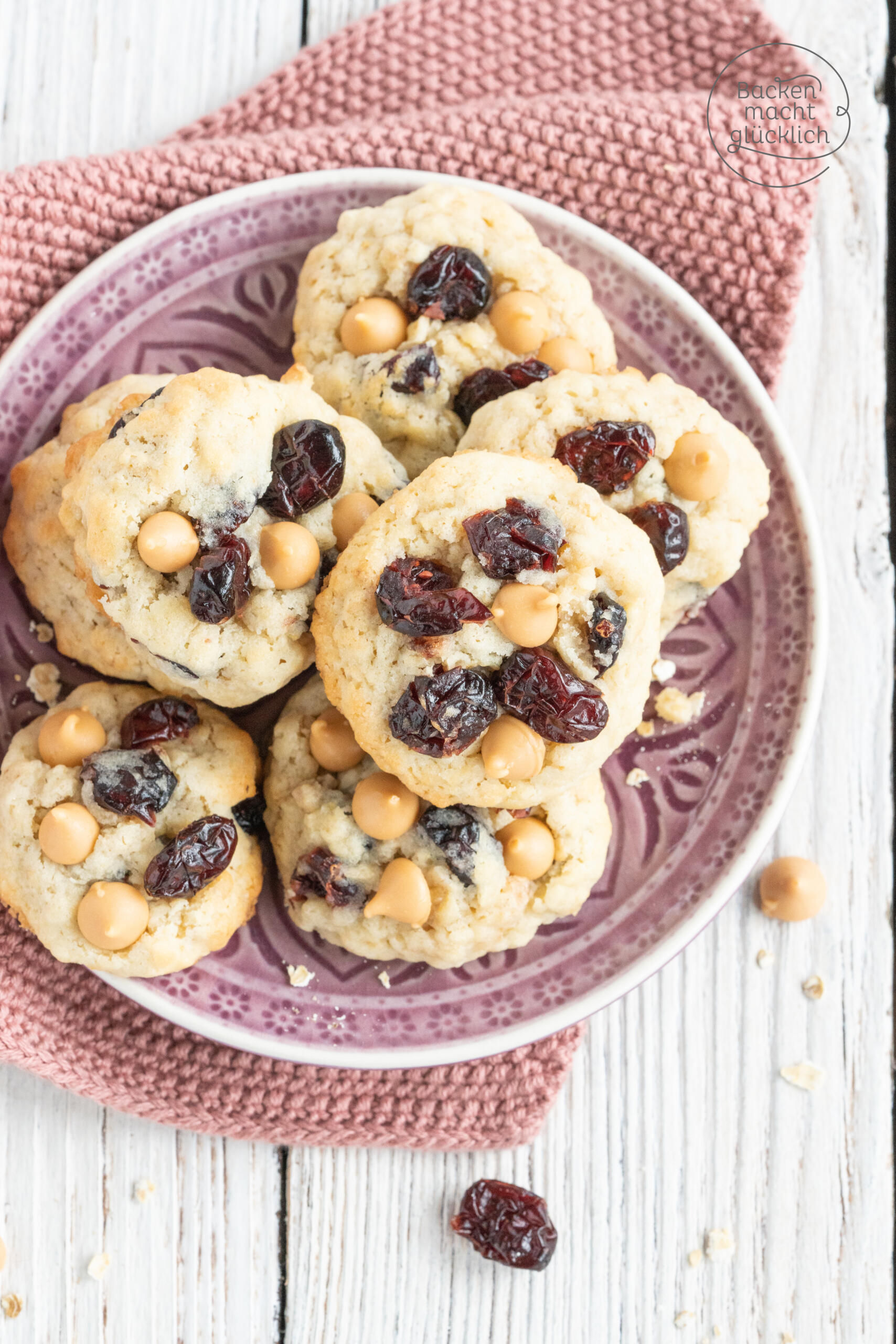 Chocolate Cranberry Cookies