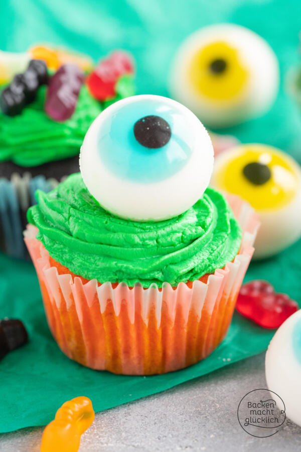 Halloween Augen Cupcakes