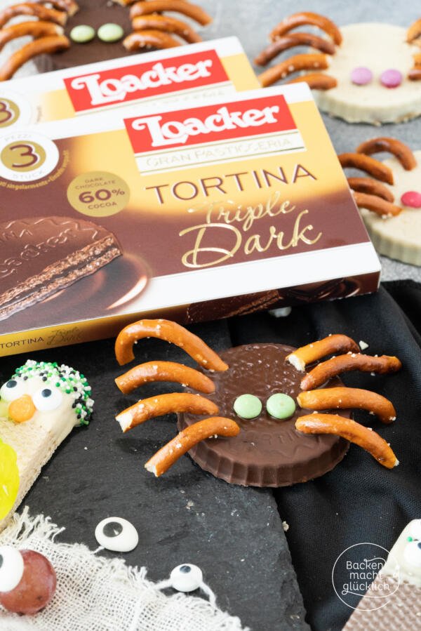 Halloween Party Snack Spinne