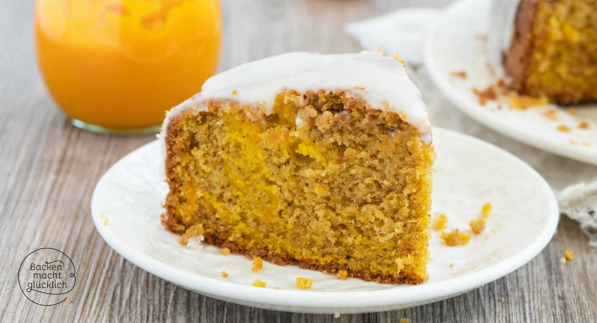 Saftiger Pumpkin Spice Kuchen | Backen macht glücklich