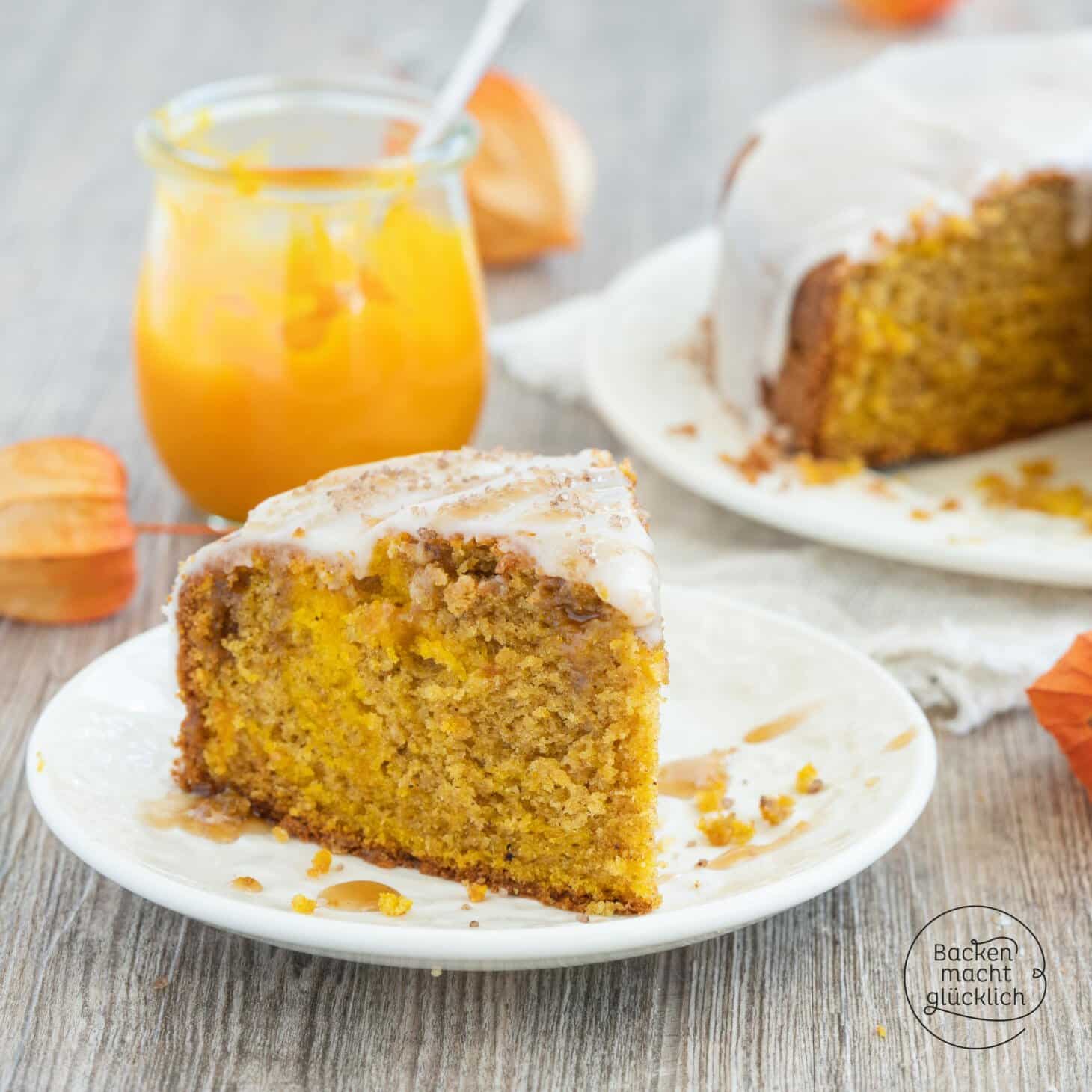 Saftiger Pumpkin Spice Kuchen | Backen macht glücklich