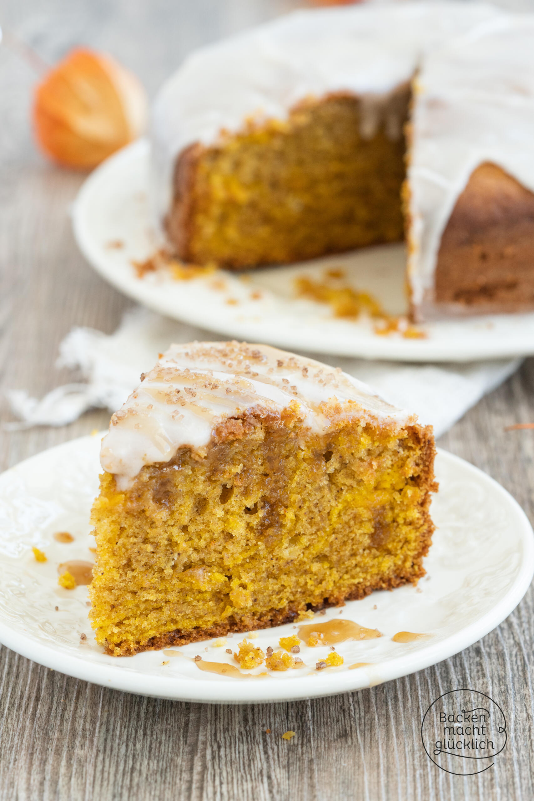 Saftiger Pumpkin Spice Kuchen | Backen macht glücklich