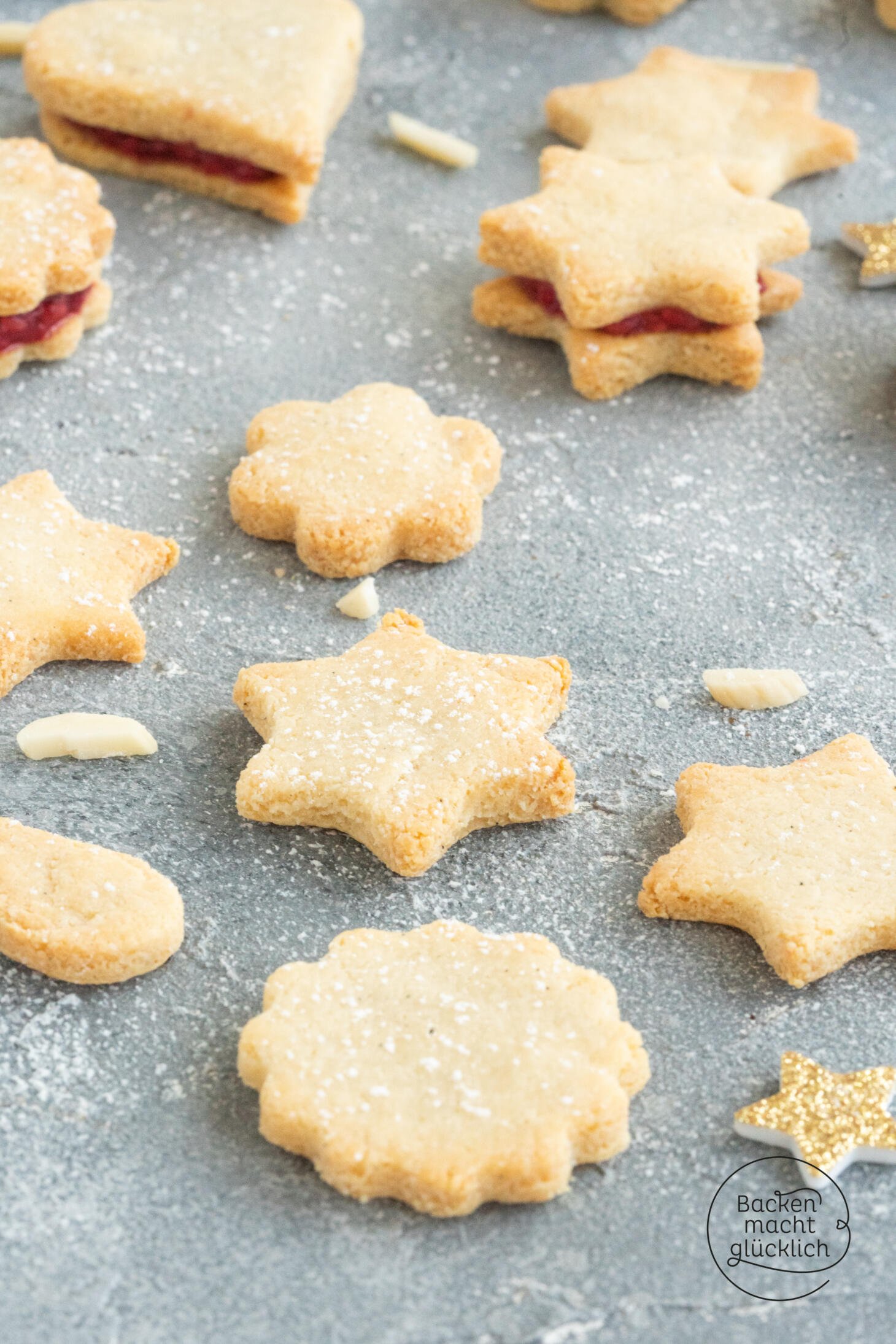 Vegane Low Carb Plätzchen | Backen macht glücklich