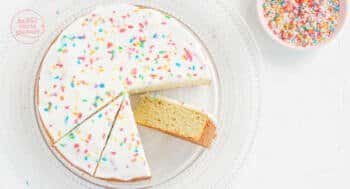 Kalorienarmer Vanille-Proteinkuchen