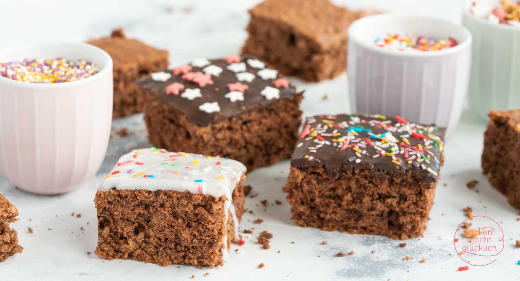 Lebkuchen vom Blech