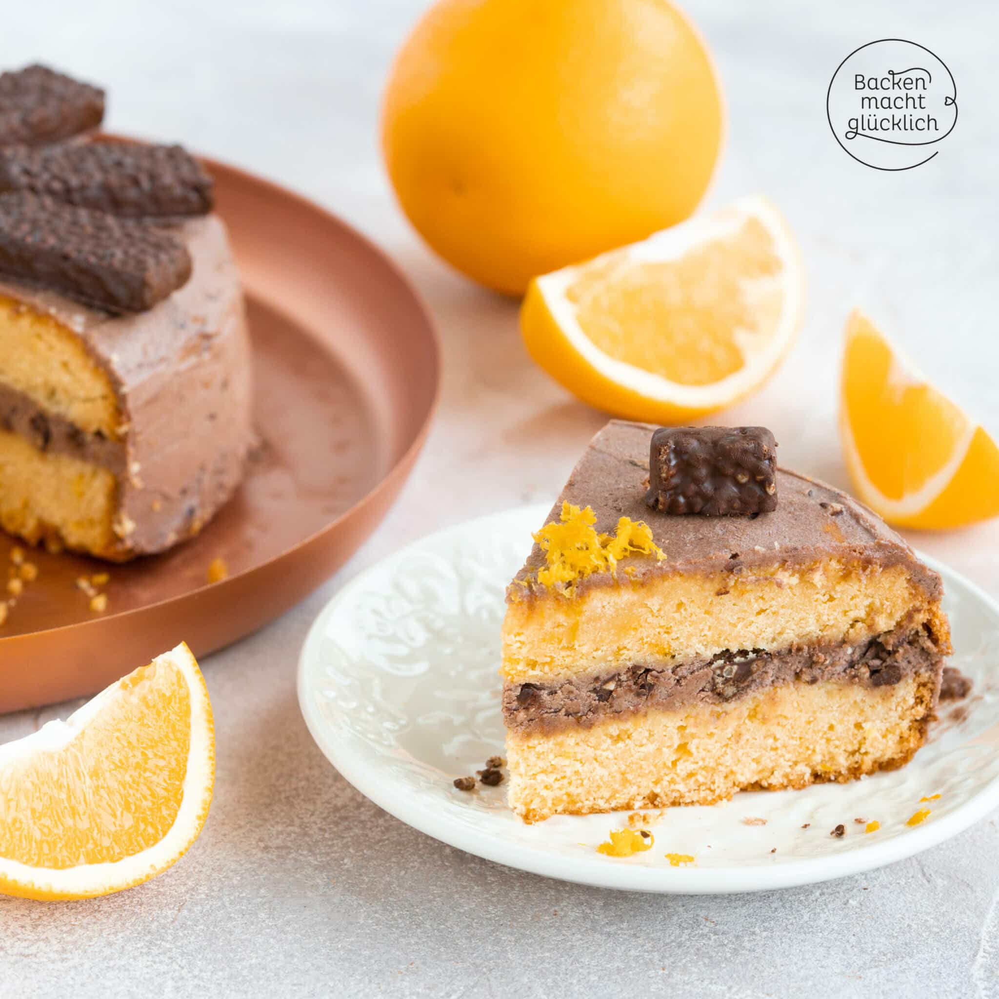 Orangen-Schoko-Torte