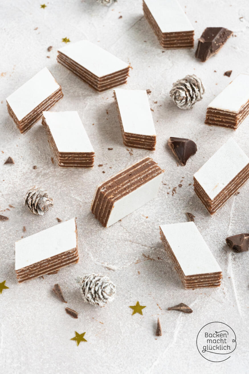 Heinerle (SchokoOblatenWürfel) Backen macht glücklich