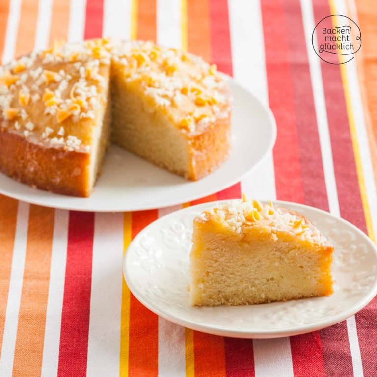 Super saftiger Orangenkuchen aus Rührteig
