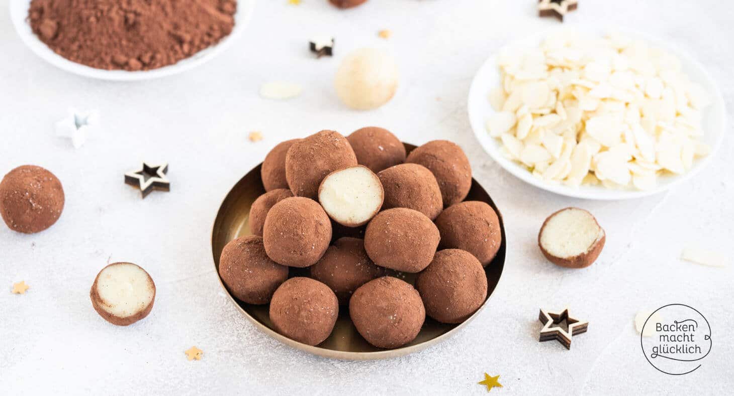 Marzipan-Konfekt mit Ingwer - Backen macht glücklich