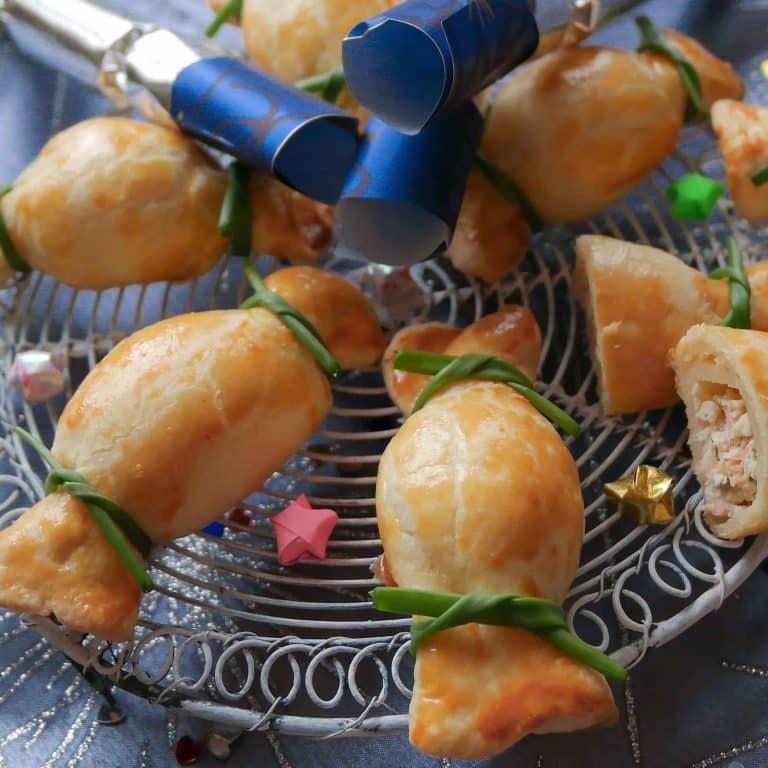 Leckere herzhafte Knallbonbons als Fingerfood