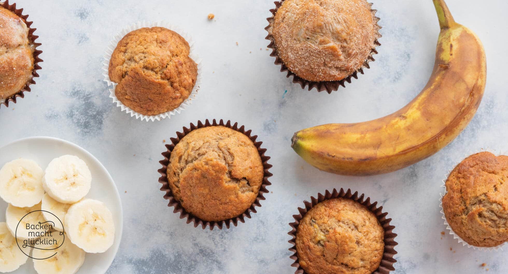 Bananenkuchen Oder Muffins — Rezepte Suchen