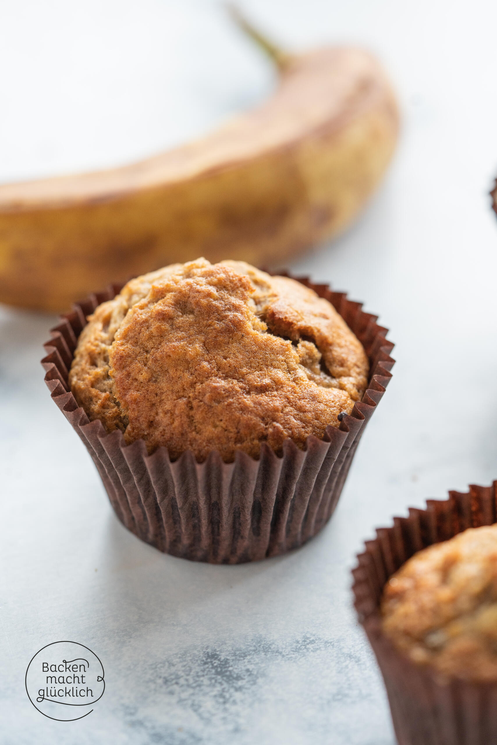 Bananenmuffin mit Öl