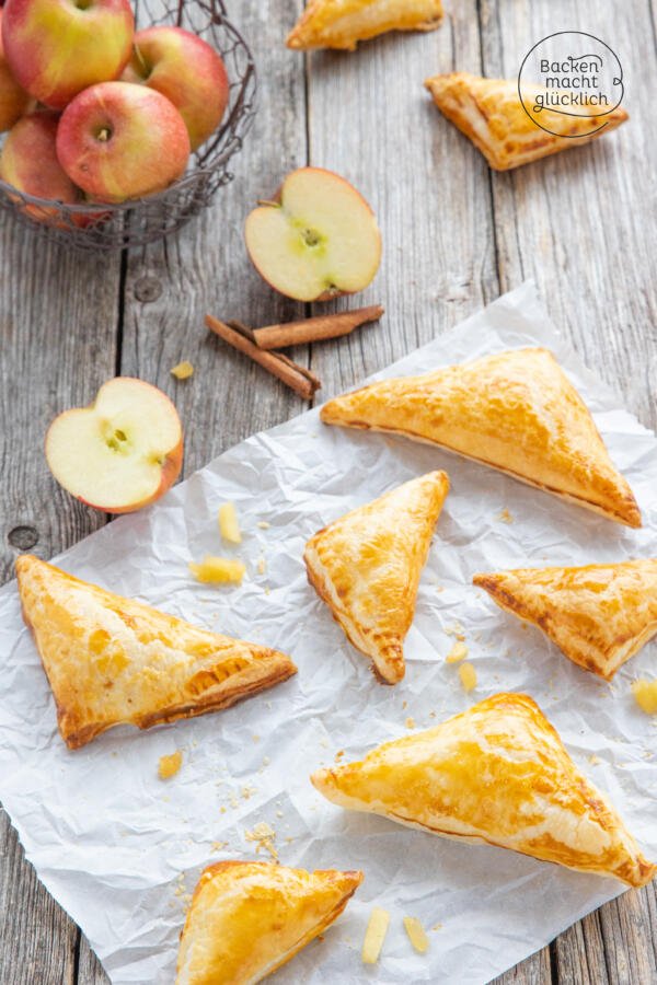 Einfaches Apfeltaschen Rezept
