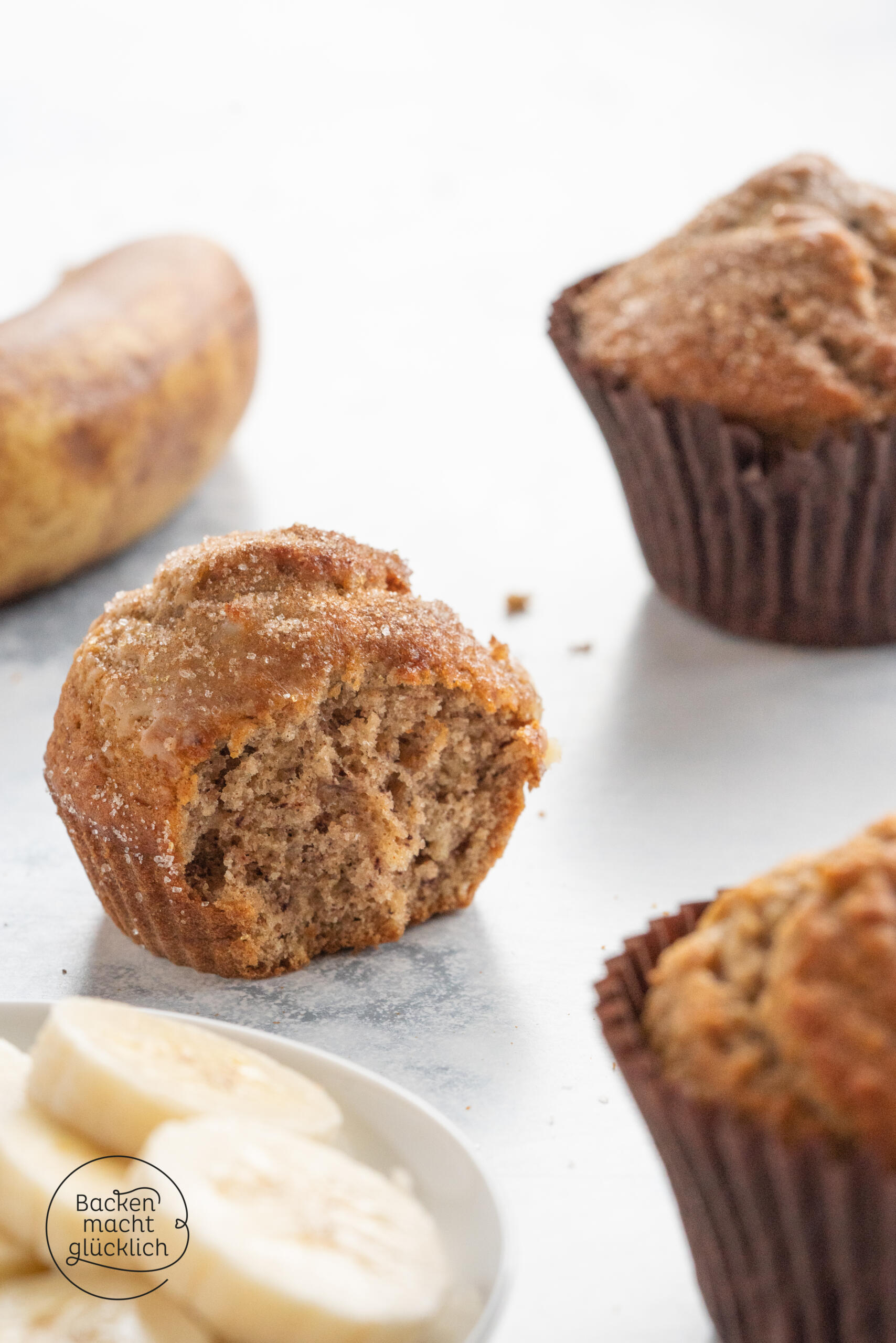 Muffins mit Banane