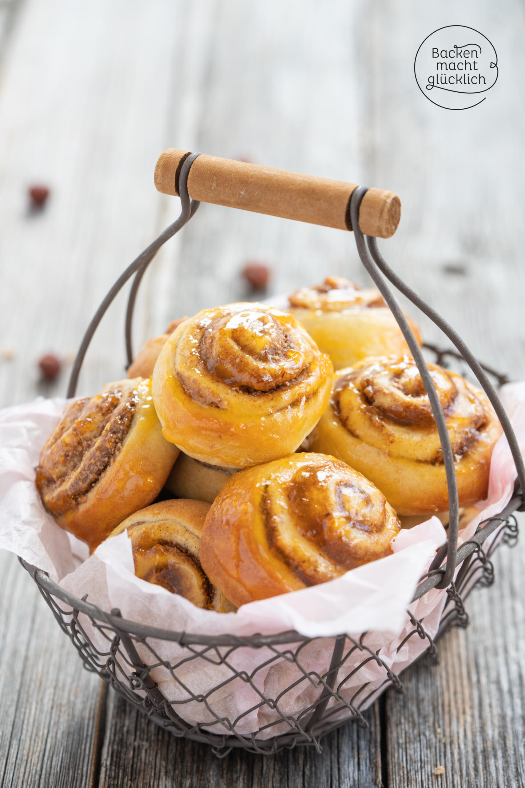 Nuss-Schnecken fluffig saftig