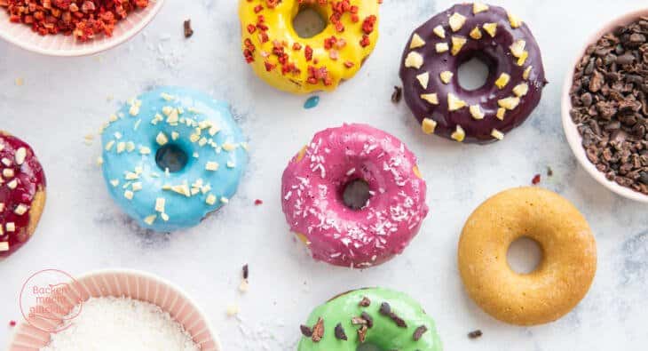 Gesunde Donuts vegan