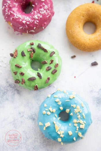 gesunde Donuts vegan zuckerfrei