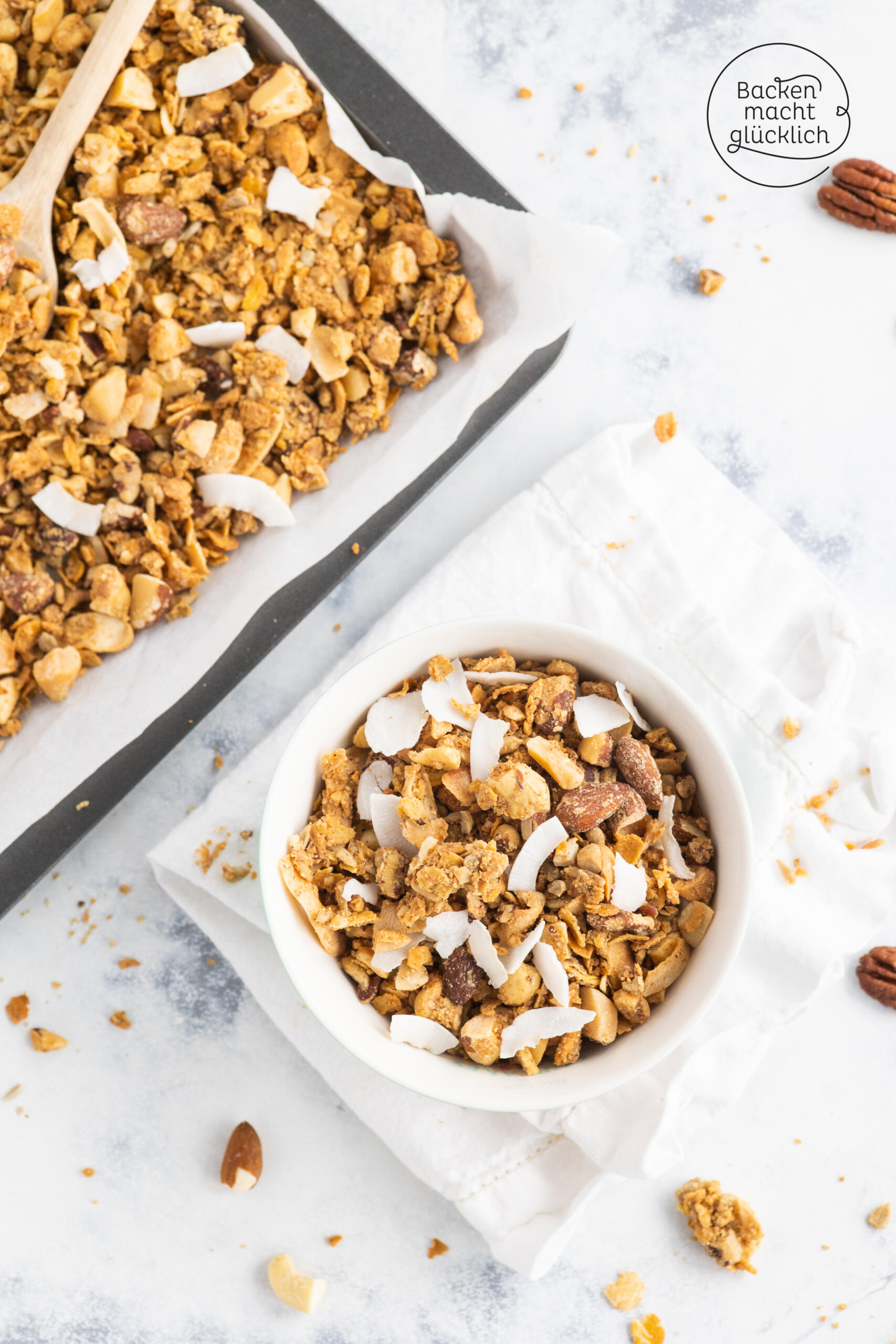 glutenfreies granola ohne zucker