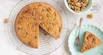 Einfacher Walnusskuchen