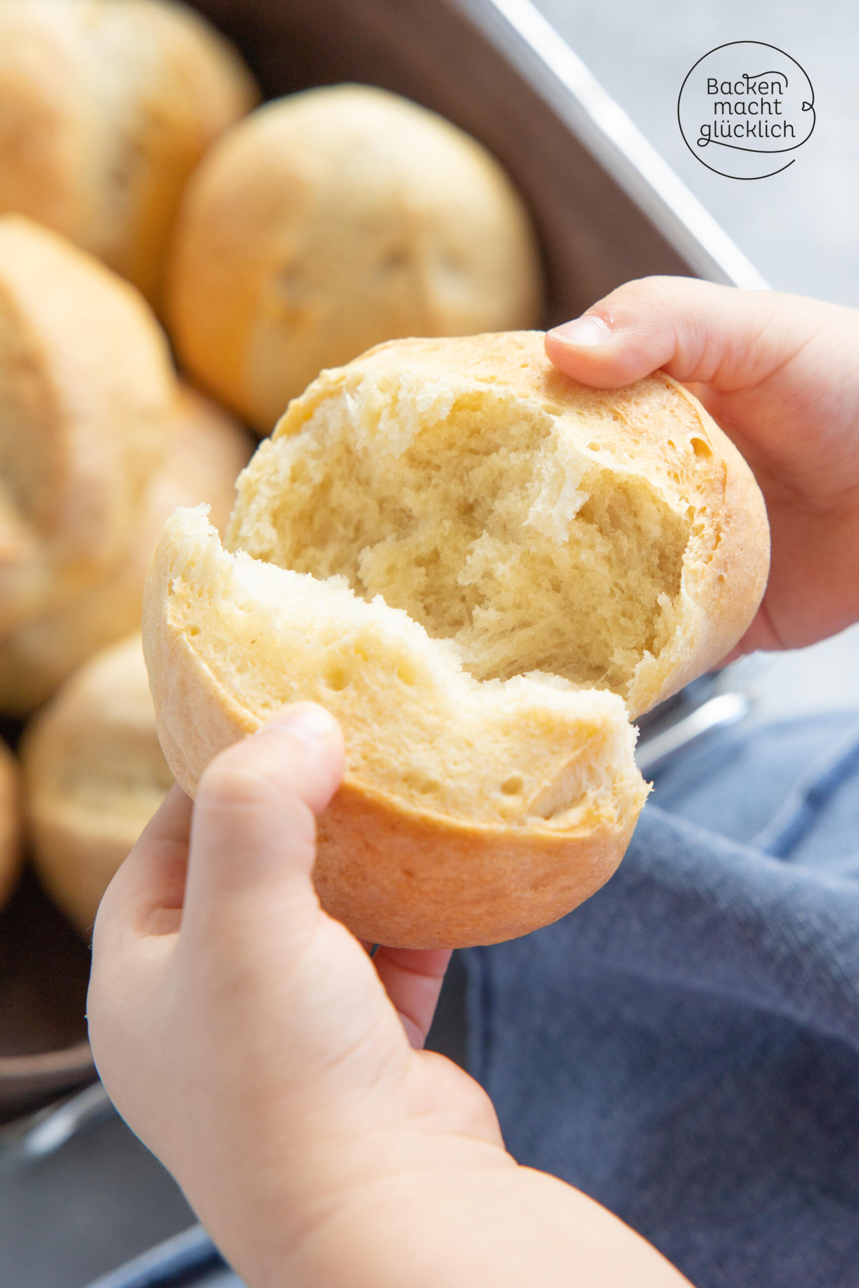 einfache brötchen über nacht