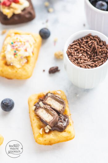 Mini Waffeln aus dem Backofen