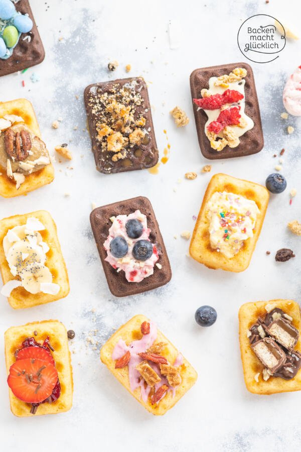 Mini Waffeln backen