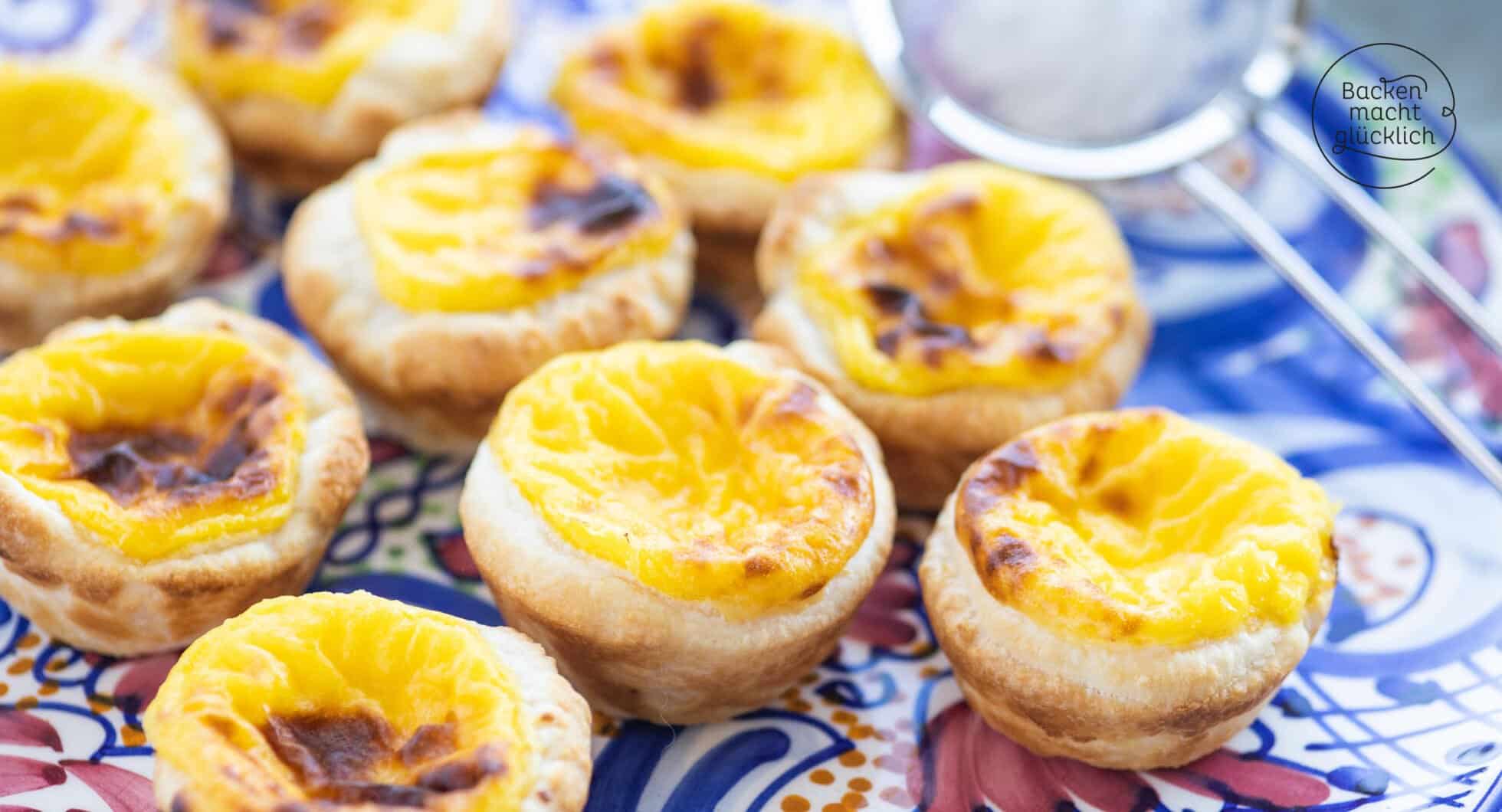 Pastéis de Nata Rezept Backen macht glücklich