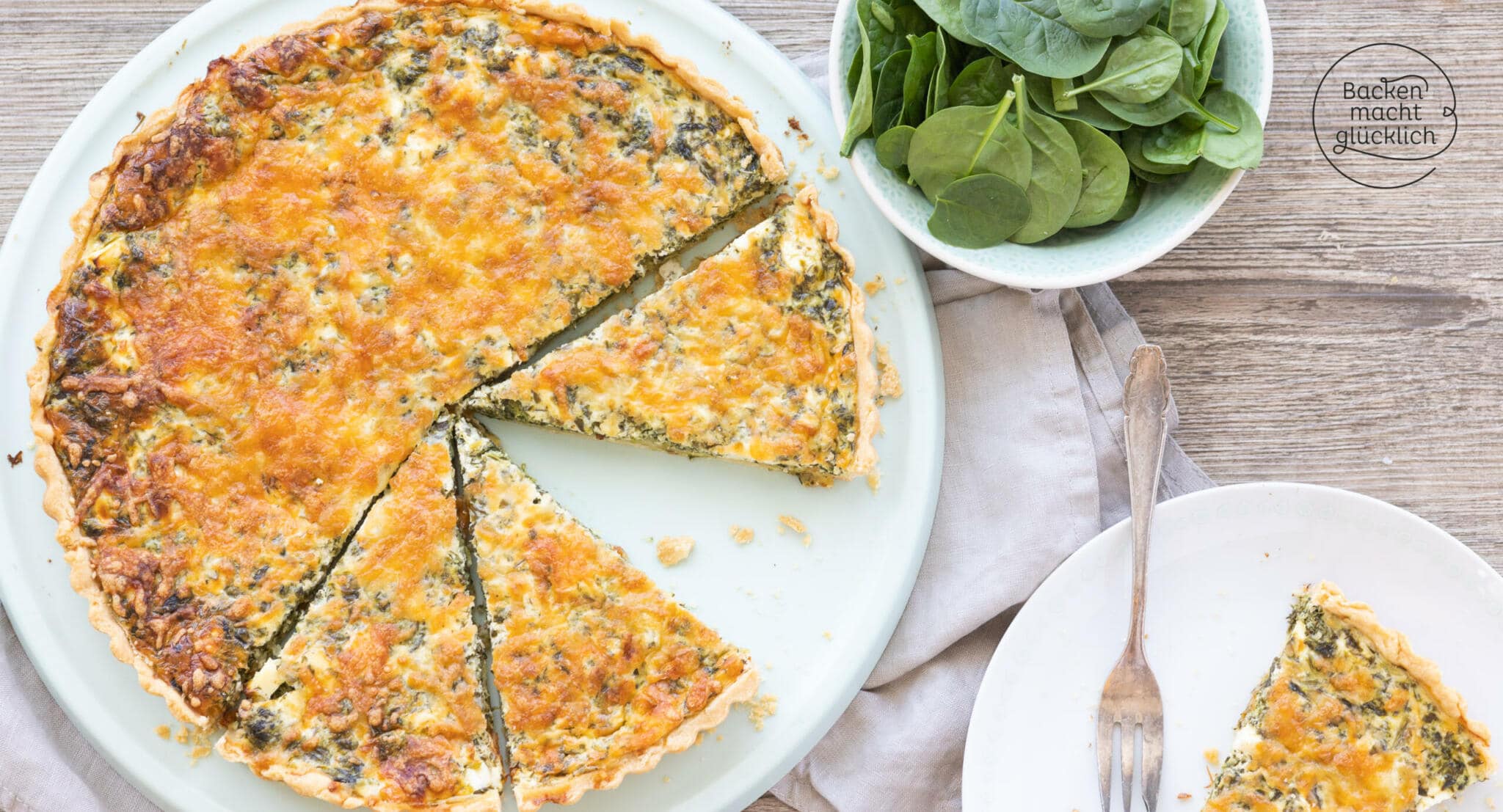 Spinat-Quiche