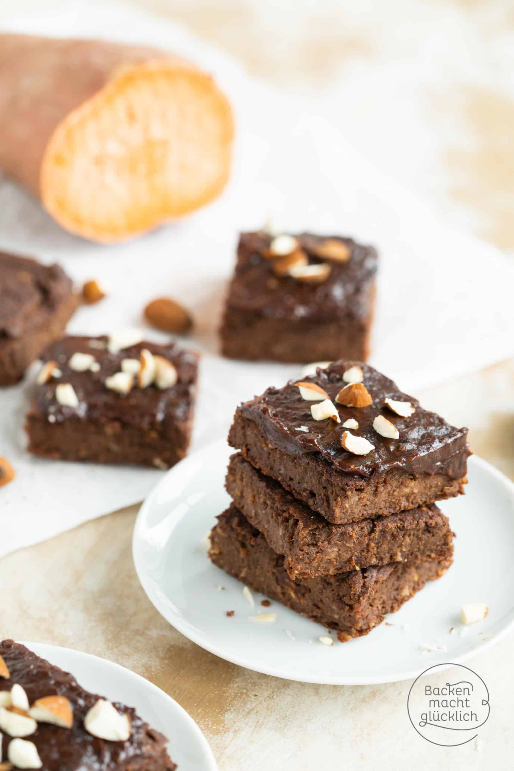 gesunde Süßkartoffelbrownies