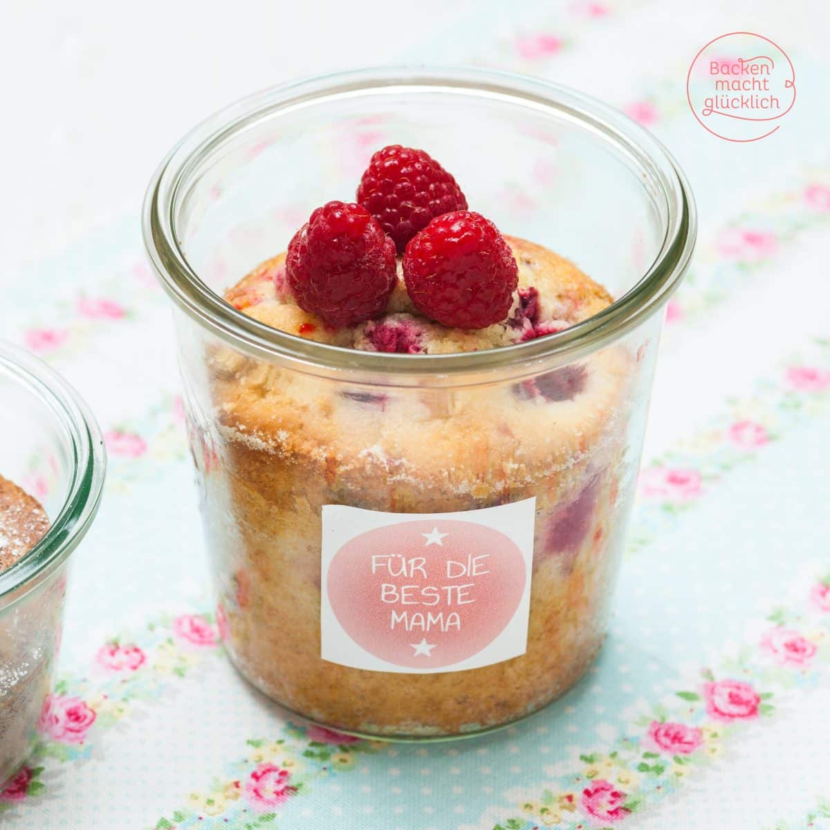 Muttertagsgeschenk: Kuchen im Glas
