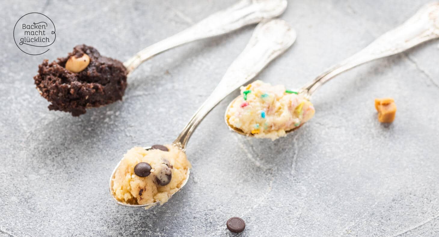 Das beste Cookie Dough Rezept Backen macht glücklich