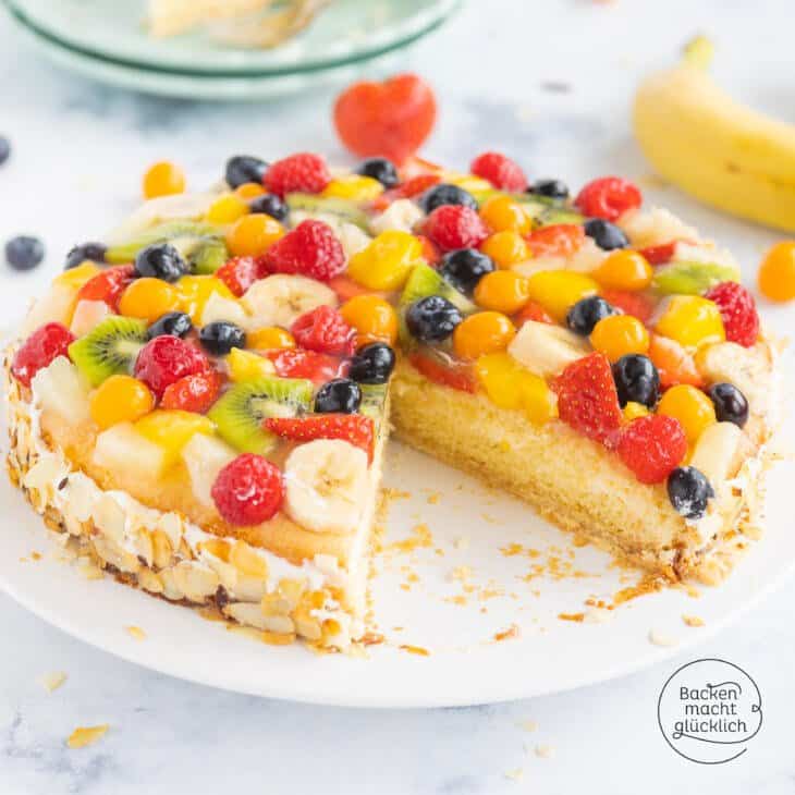 Obst-Torte: Das beste Rezept | Backen macht glücklich Obst-Torte: Das beste Rezept | Backen macht glücklich