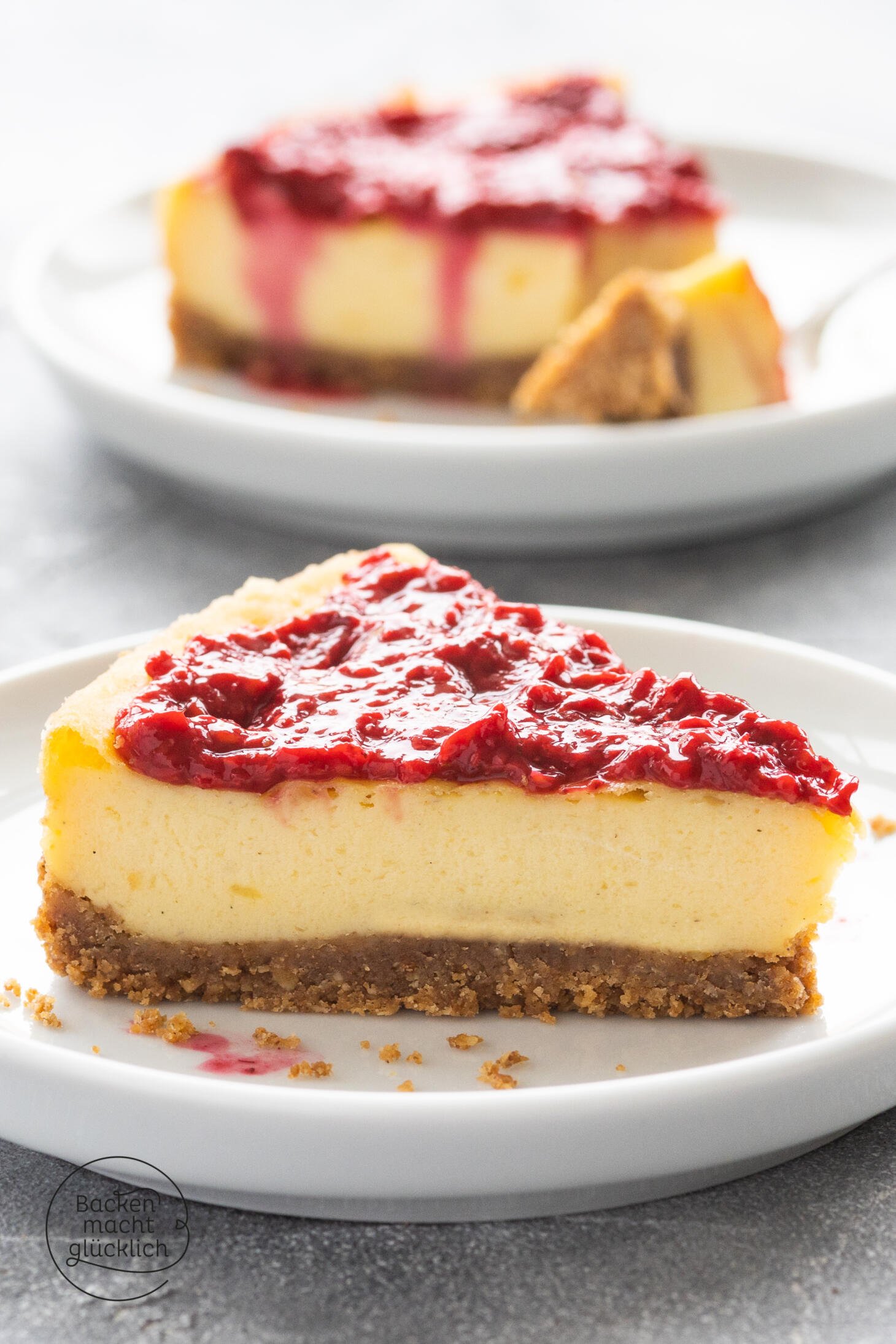 Der beste vegane Cheesecake | Backen macht glücklich